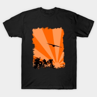 Seagull and palms T-Shirt